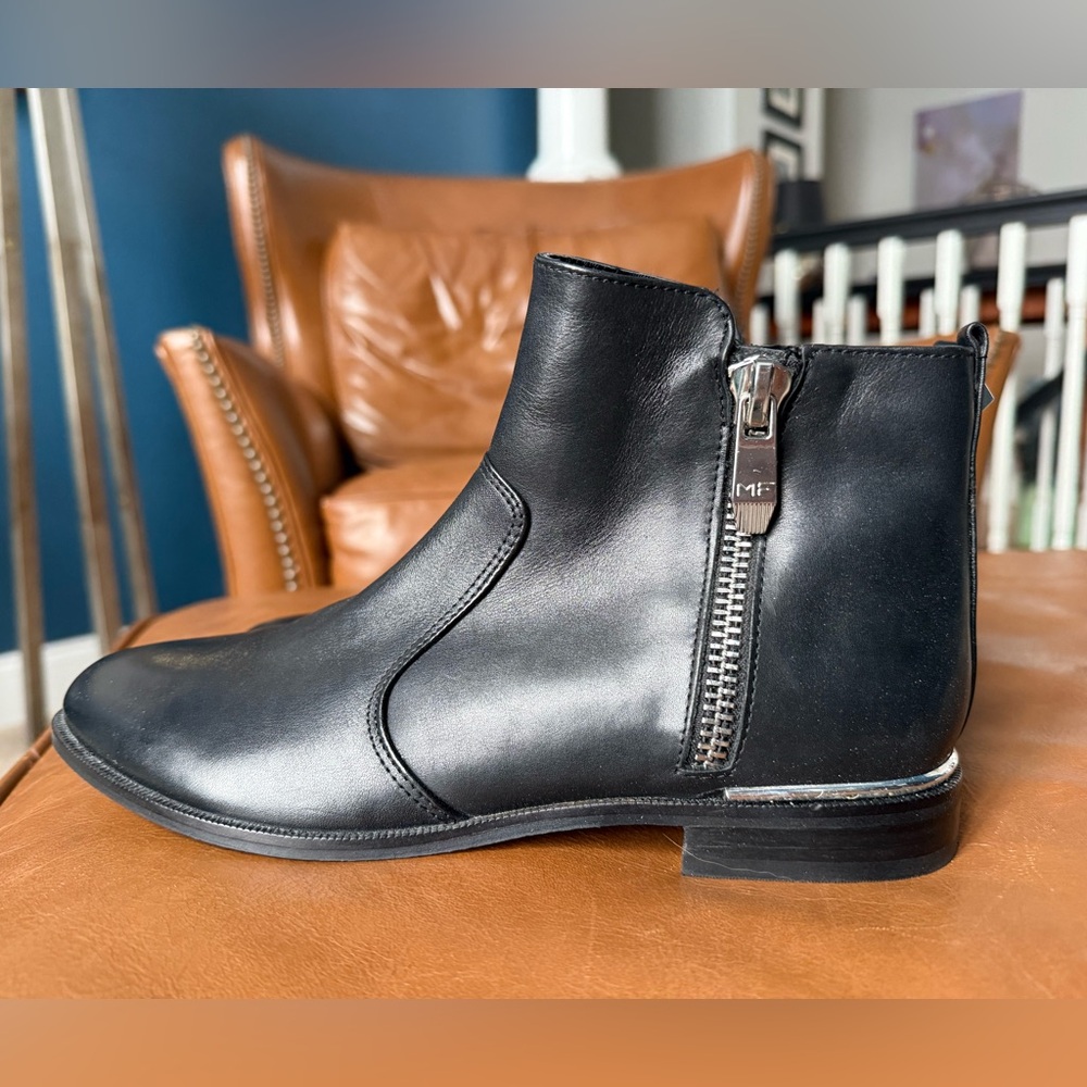 Marc Fisher Leather Ankle Boots